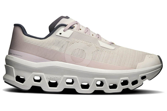 Women's On Cloudmonster Void, Ivory/Wolf, 8 B Medium