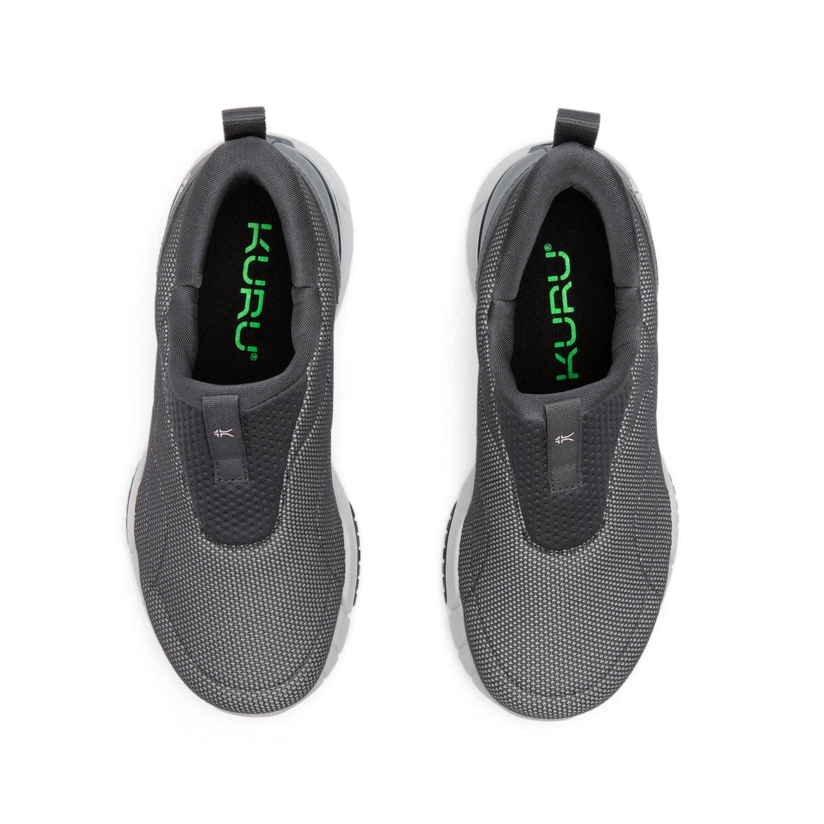 Women's KURU QUANTUM 2 Slip-On, Lead Gray/Pink