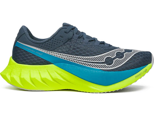 Womens Saucony Endorphin Pro 4, Mirage/Citron, 7 B Medium