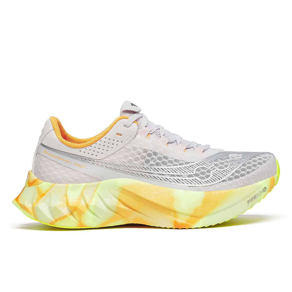 Women's Saucony Endorphin Pro 4, Fog/Peel, 6.5 B Medium