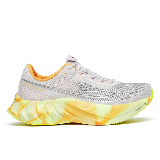 Womens Saucony Endorphin Pro 4, Fog/Peel, 10 B Medium