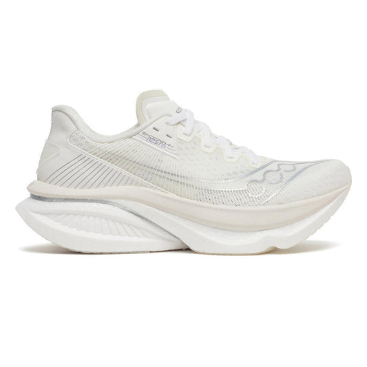 Women's Saucony Endorphin Azura, Ivory/White, 7.5 B Medium