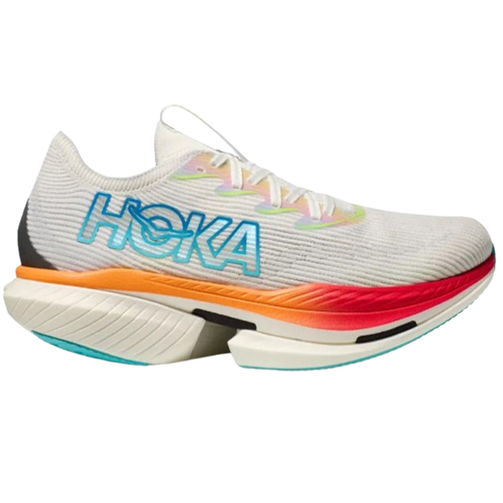 Men's Hoka Cielo X1, Frost/Cerise, 12 D Medium