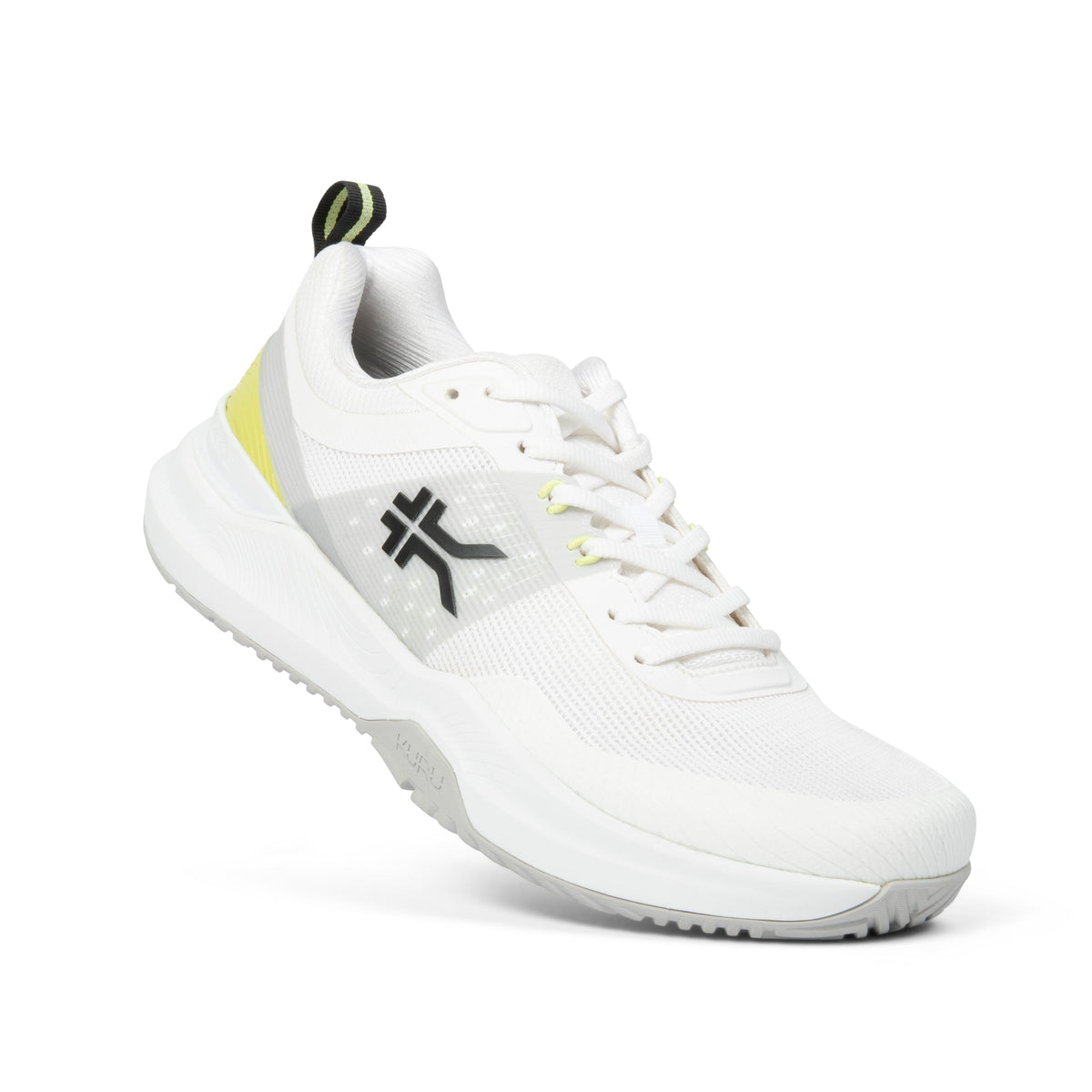 Men's KURU VELOCITY, Bright White/Limelight