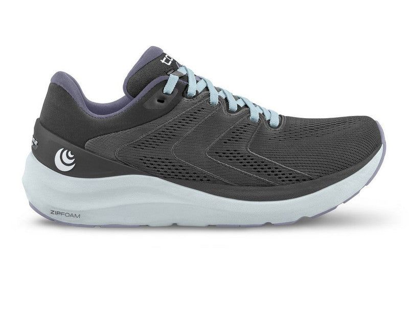 Women's Topo Athletic Phantom 2, Grey/Lilac, 11 B Medium