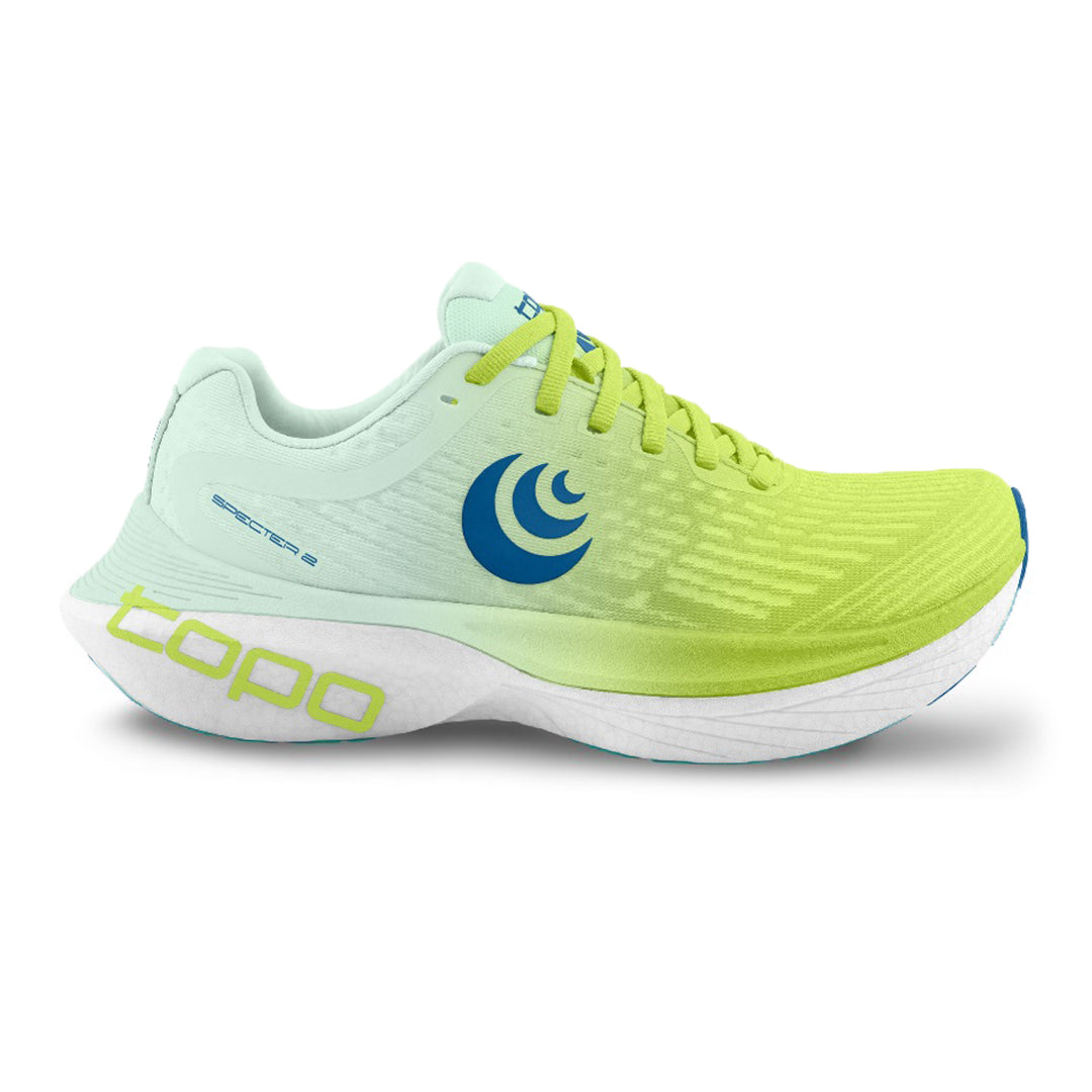 Men's Topo Athletic Specter 2, Green/Blue, 9.5 D Medium