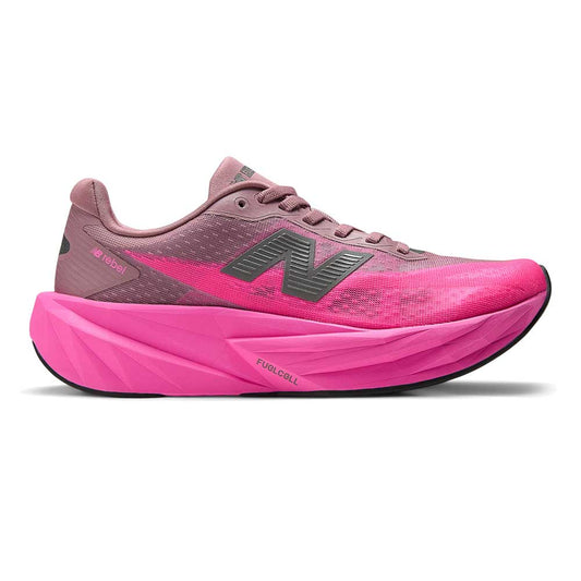 Women's New Balance FuelCell Rebel v5, Pinkheat/Rosewood, 6.5 D Wide