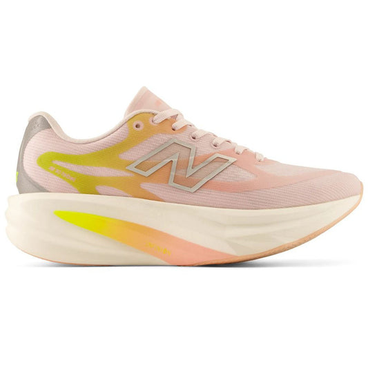 Women's New Balance SuperComp Rebel v1, Pink Chalk/Pink Lemonade, 7.5 B Medium