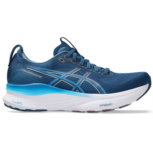 Women's Asics Gel-Kayano 32, Twilight Blue/Velvet Purple, 8.5 B Medium