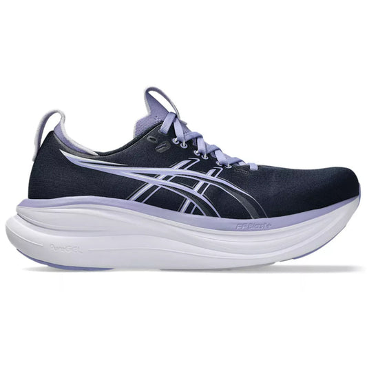 Women's Asics Gel-Nimbus 28, Midnight/Bluebell, 8 B Medium