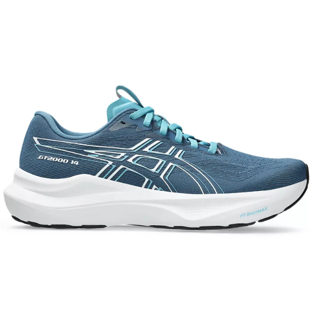 Women's Asics GT-2000 14, Winter Sea/White, 10.5 B Medium