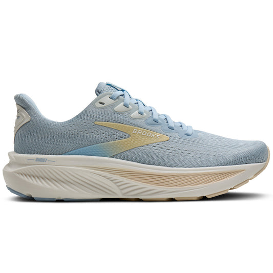 Women's Brooks Ghost 17, Skyway/Coconut/Sand, 10.5 B Medium