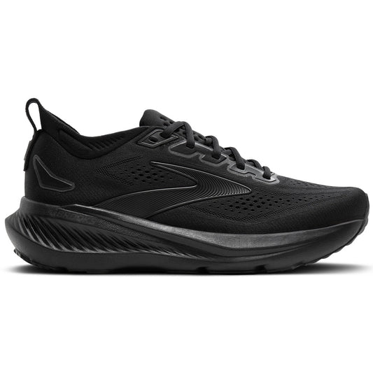 Women's Brooks Glycerin 23, Black/Black/Ebony, 10.5 D Wide