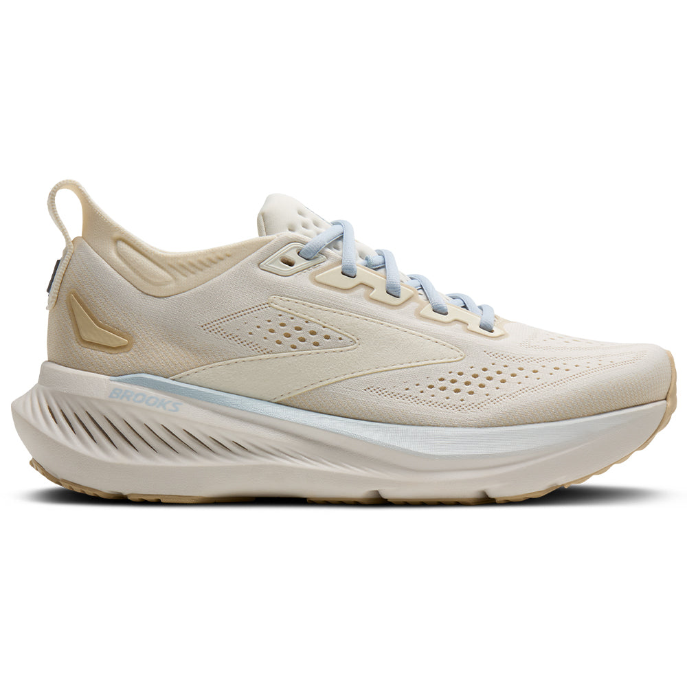 Women's Brooks Glycerin 23, Coconut/Sand/Skyway, 7 B Medium