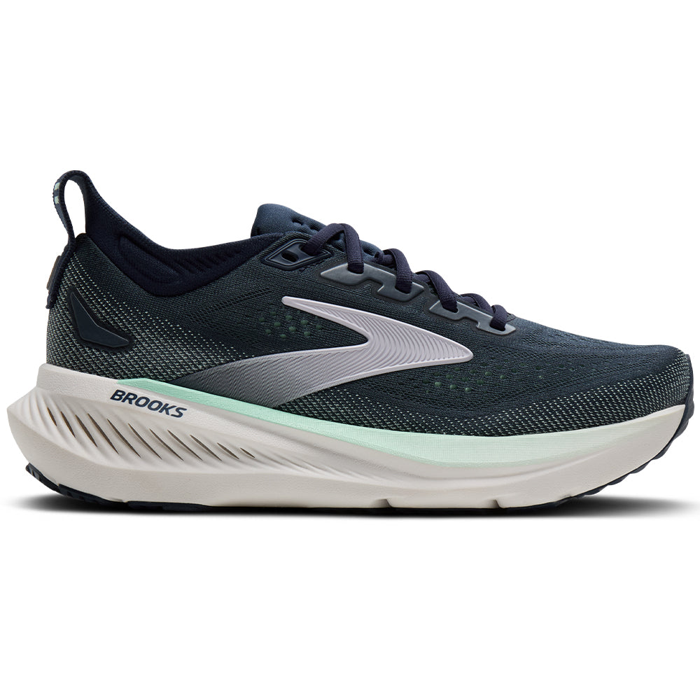 Women's Brooks Glycerin 23, Spellbound/Yucca/Pink, 10 D Wide