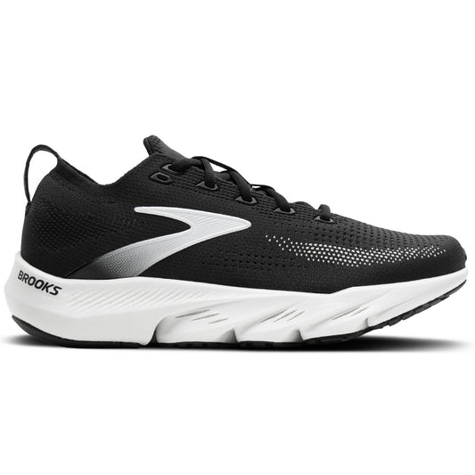 Women's Brooks Glycerin Flex, Black/White, 6.5 B Medium