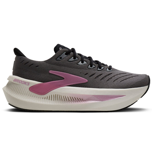 Women's Brooks Glycerin Max 2, Grey/Coconut/Metallic, 12 B Medium