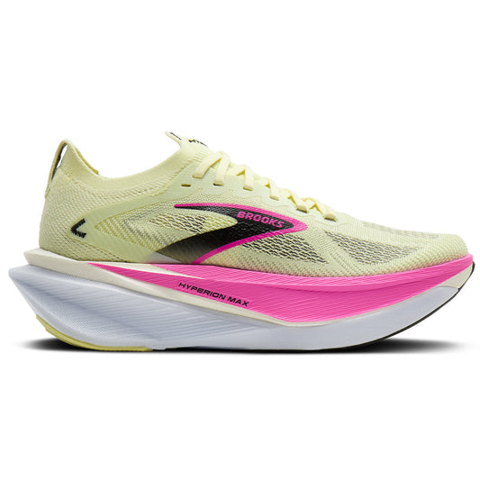 Women's Brooks Hyperion Max 3, Luminary/Cyber Pink/Black, 10 B Medium