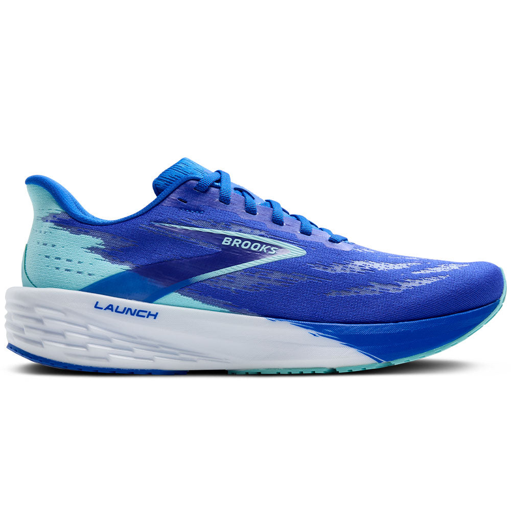 Men's Brooks Launch 11, Cobalt/Limpet Shell, 9 D Medium