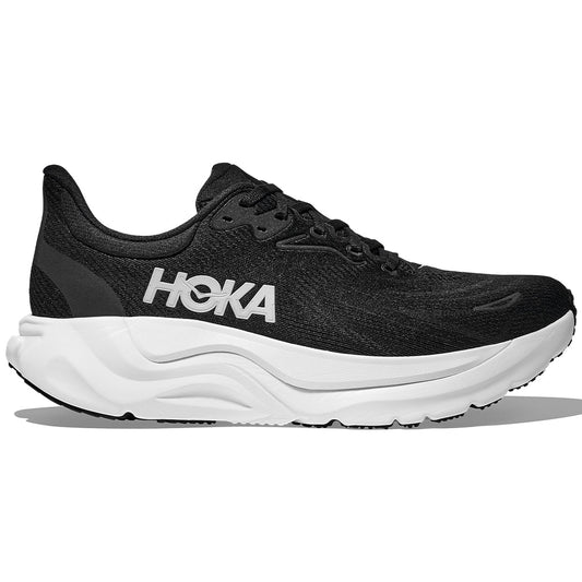 Women's Hoka Arahi 8, Black/White, 6 B Medium