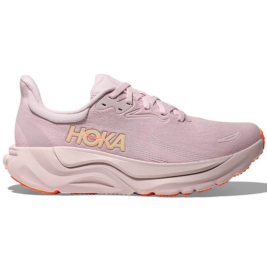 Women's Hoka Arahi 8, Lilac Cream/Neon Cantaloupe, 10 B Medium