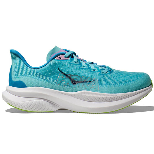 Women's Hoka Mach 6, Cloudless/Waterpark, 10.5 B Medium