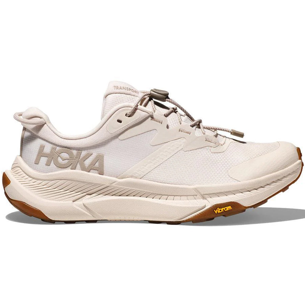 Women's Hoka Transport, Eggnog/Eggnog, 6.5 B Medium