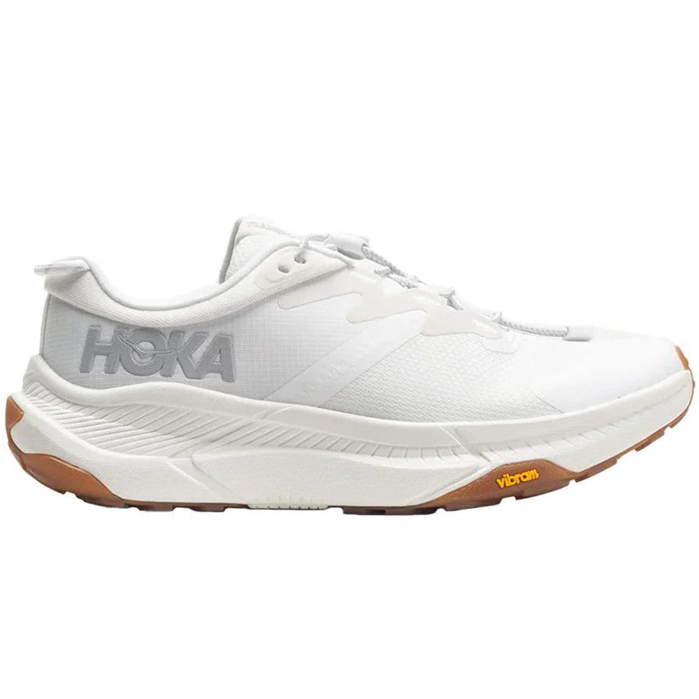Women's Hoka Transport, White/White, 6.5 B Medium
