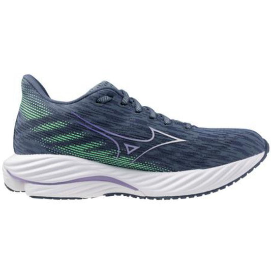 Women's Mizuno Wave Rider 28, Citadel/White, 11 B Medium