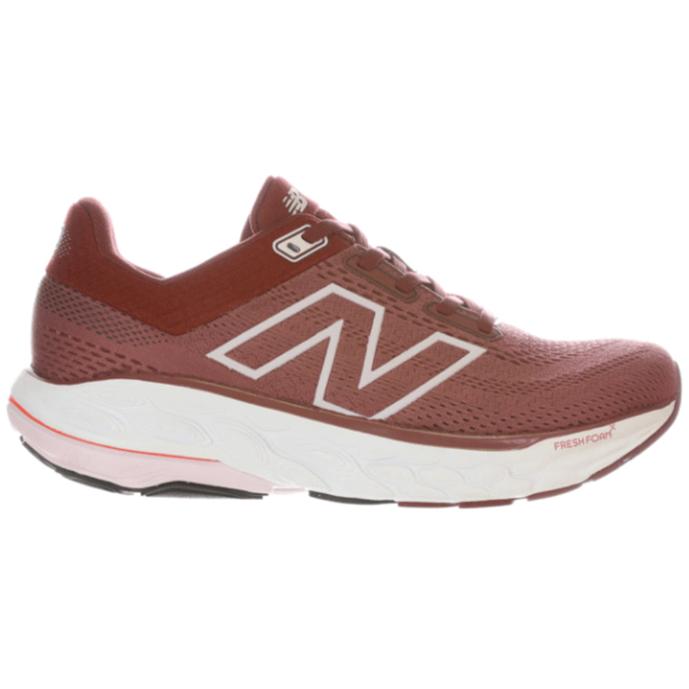Women's New Balance Fresh Foam X 860v14, Washed Burgundy/Monarch Burgundy/Pink Granite, 10.5 B Medium