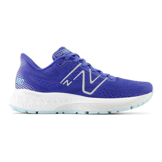 Women's New Balance Fresh Foam X 880v13, Marine Blue/Bright Cyan, 12 B Medium