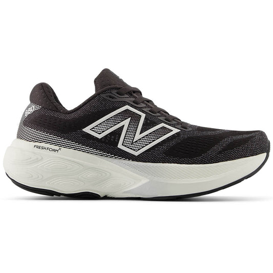 Women's New Balance Fresh Foam X 880v15, Black Cement/Sea Salt/Silver Metallic, 7.5 B Medium