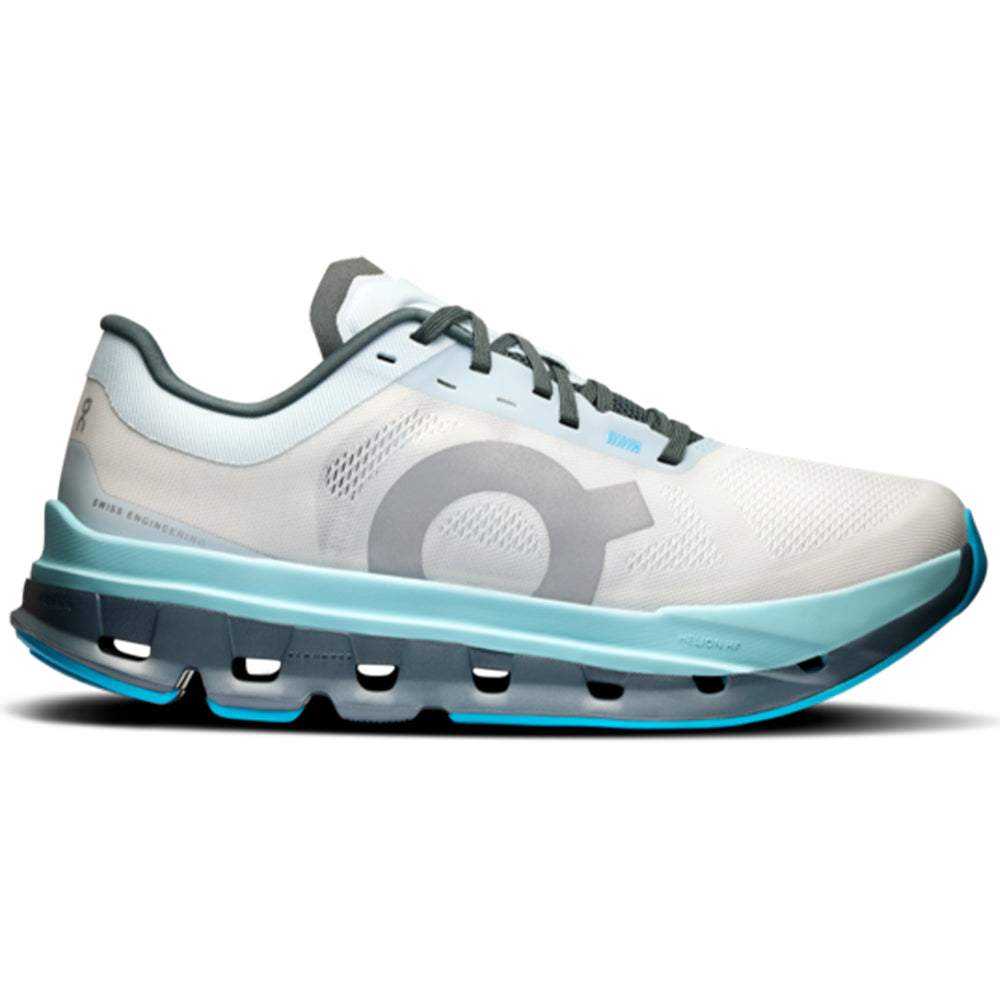 Women's On Cloudflow 5, Arctic/Stone, 9.5 B Medium