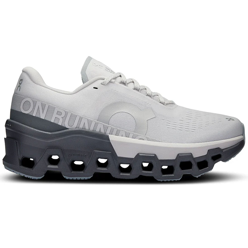 Women's On Cloudmonster 2, Frost/Rock, 8.5 B Medium