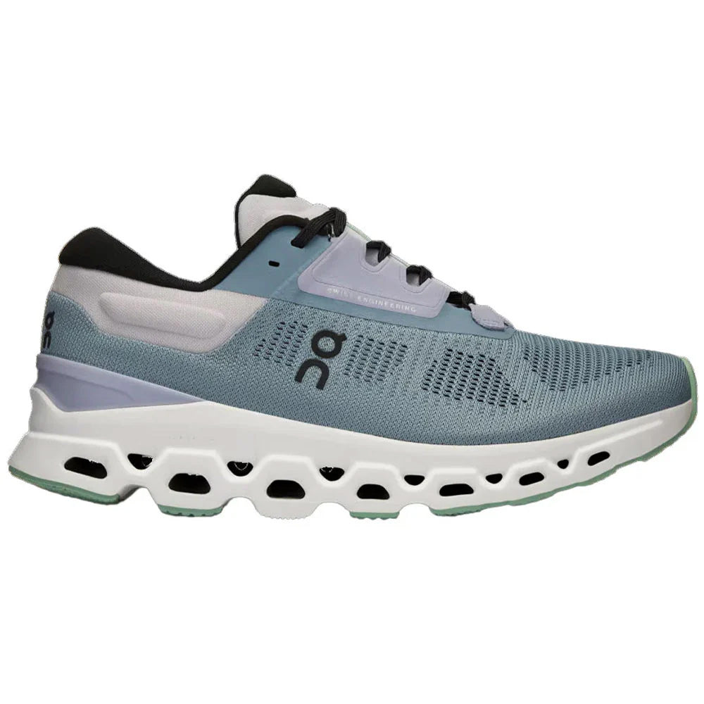 Womens On Cloudstratus 3, Wash/Nimbus, 10.5 B Medium