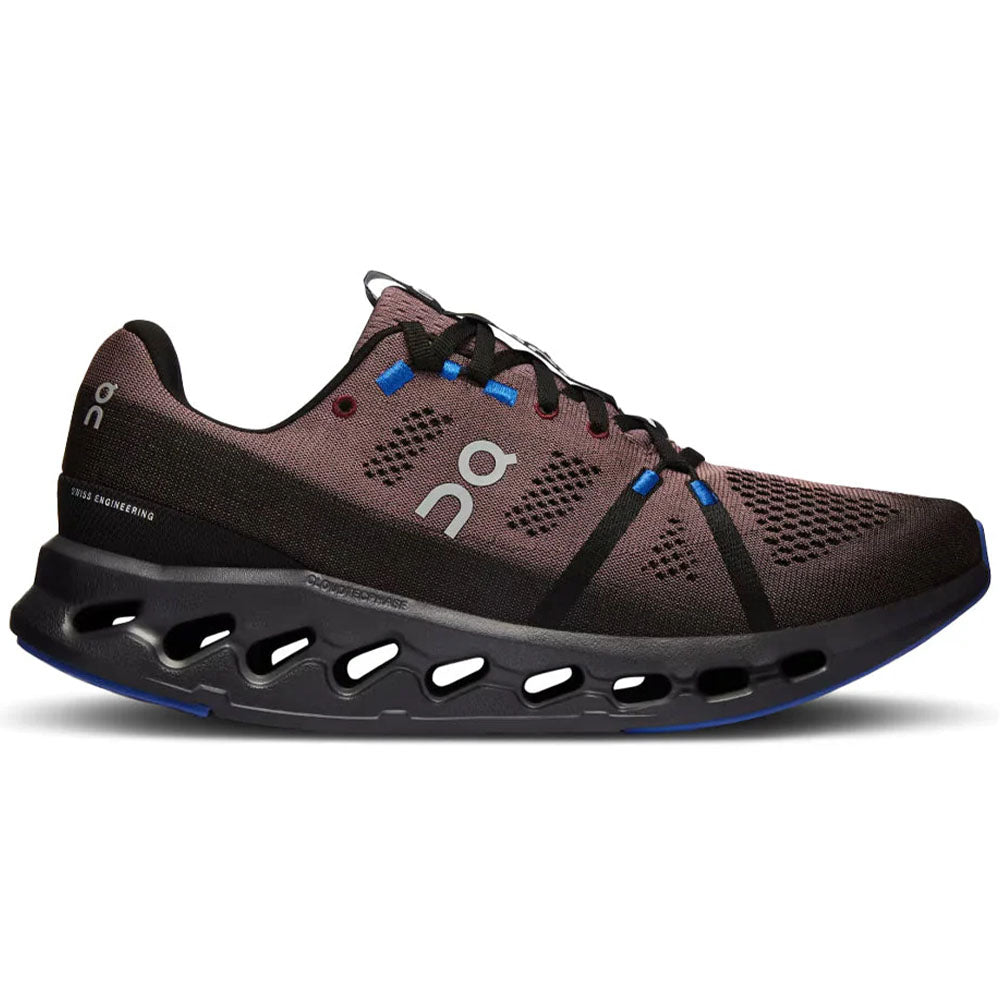 Women's On Cloudsurfer, Black/Cobalt, 8.5 B Medium