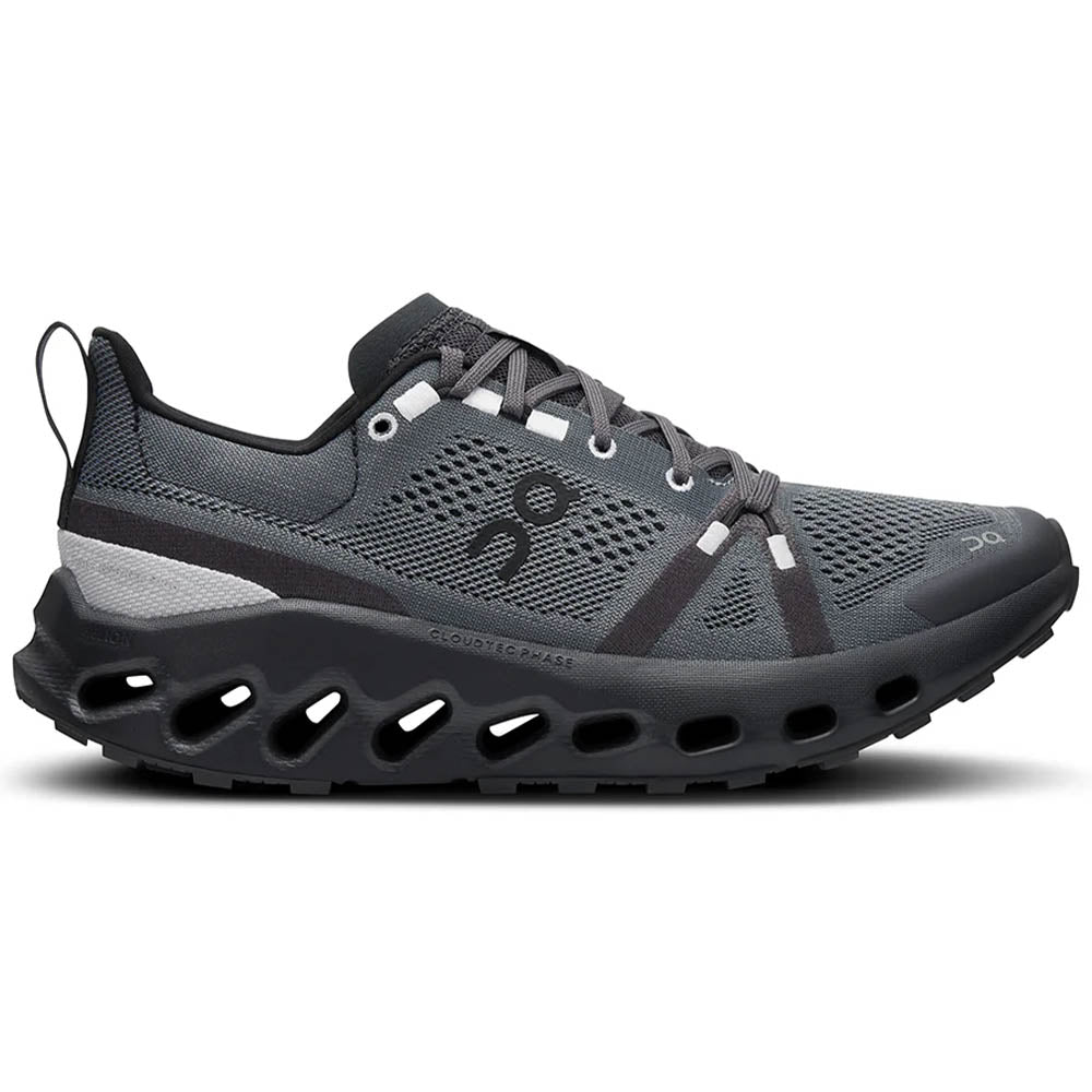 Women's On Cloudsurfer Trail, Eclipse/Black, 10.5 B Medium