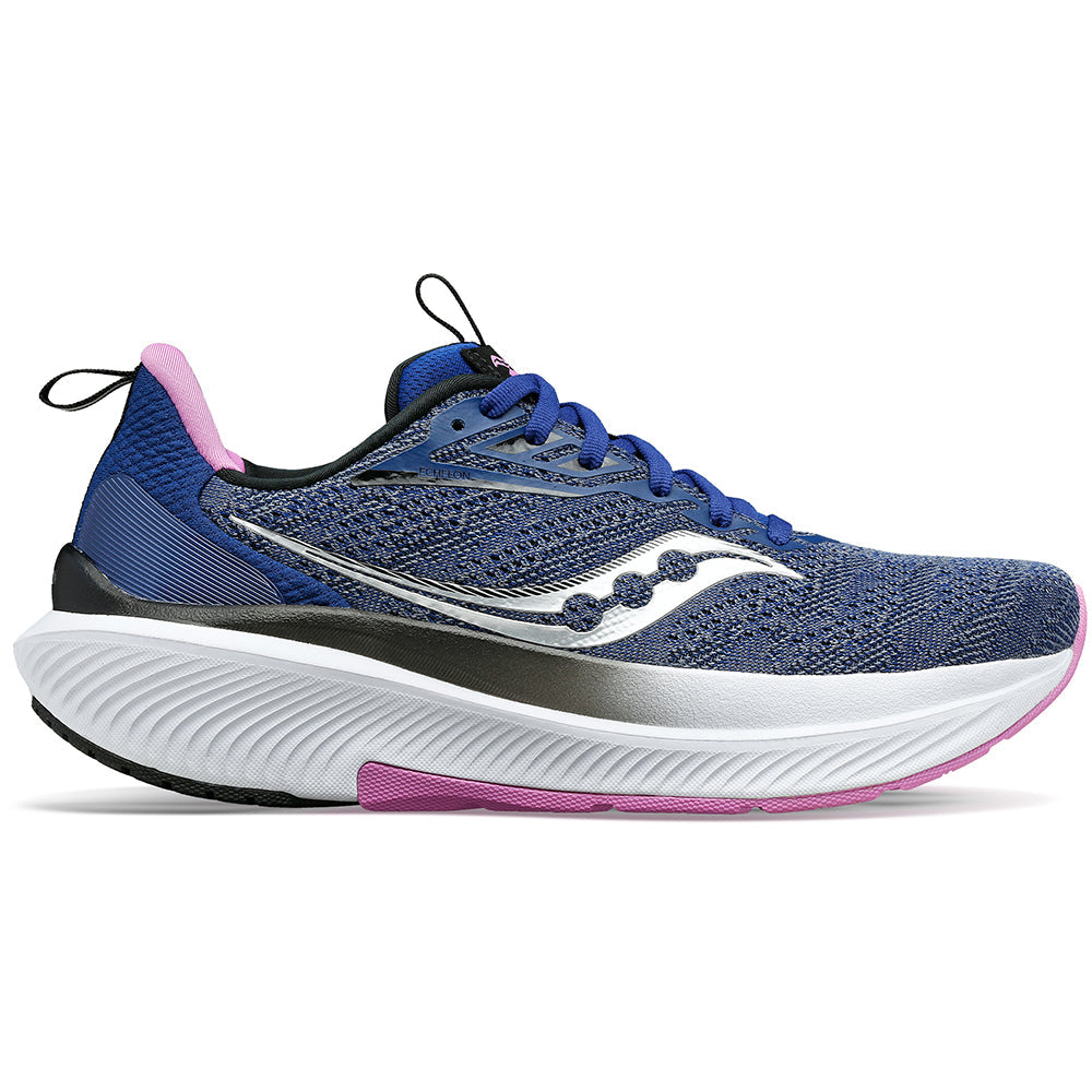 Women's Saucony Echelon 9, Indigo/Grape, 7 B Medium