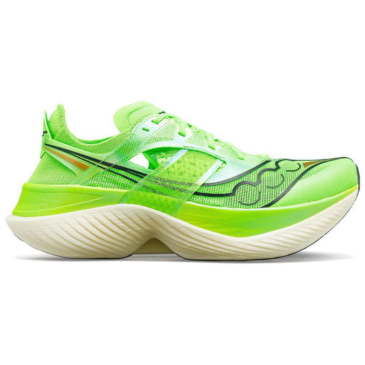 Womens Saucony Endorphin Elite, Slime, 8.5 B Medium