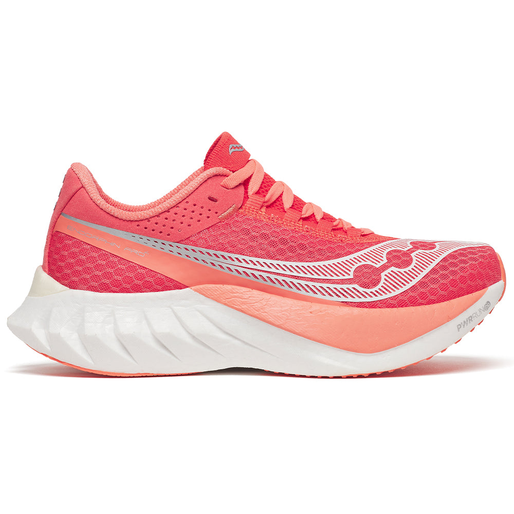 Women's Saucony Endorphin Pro 4, Coral, 11.5 B Medium