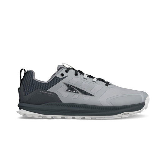 Men's Altra Lone Peak 9 Waterproof Low, Gray, 13 D Medium