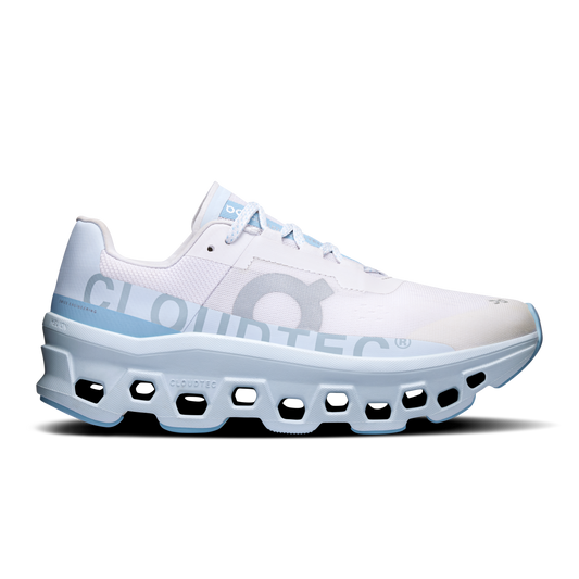 Women's On Cloudmonster, Frost/Wash, 7.5 B Medium