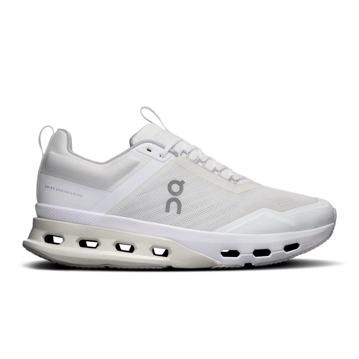 Men's On Cloudnova X, White/Glacier, 12.5 D Medium