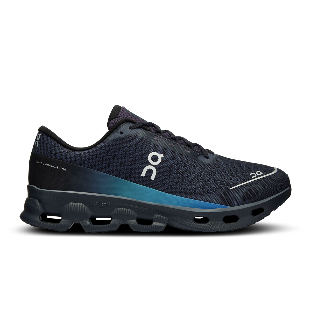 Men's On Cloudspark, Black/Blueberry, 10.5 D Medium