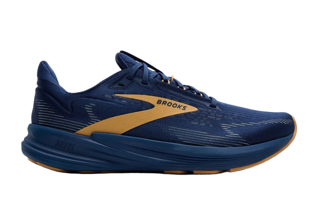 Men's Brooks Revel 8, Blue/Honeydew/Taffy, 11.5 D Medium