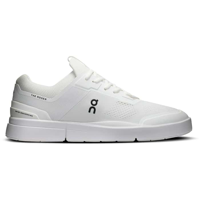 Women's On The Roger Spin 2, White/Black, 5 B Medium