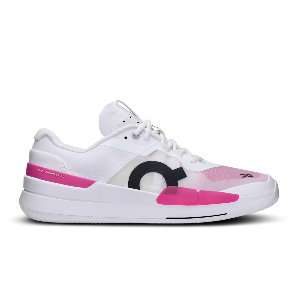 Men's On The Roger Pro 2 Clay, White/Pink, 10.5 D Medium