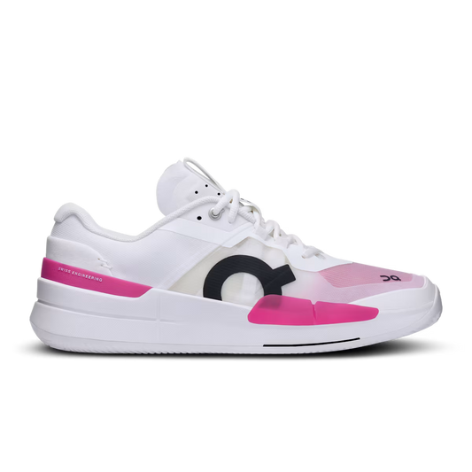 Men's On The Roger Pro 2 Clay, White/Pink, 10.5 D Medium