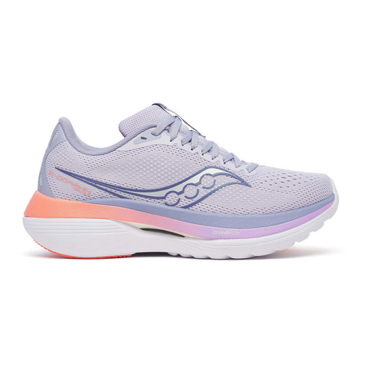 Womens Saucony Endorphin Trainer, Aster/Marine, 8.5 B Medium