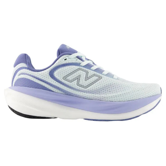Women's New Balance Fresh Foam X 1080v15, Glint Blue/Silver Metallic/Fair Weather Blue, 7 D Wide